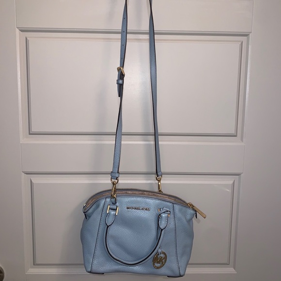 michael kors sky blue cross body bag - Picture 2 of 3